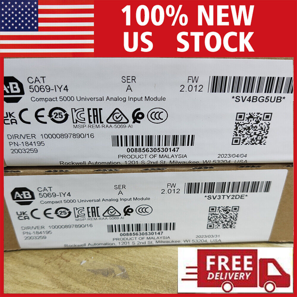 2023 New Factory Sealed AB 5069-IY4 Series A Logix 5000 Input Module 5069IY4 USA - KOEED
