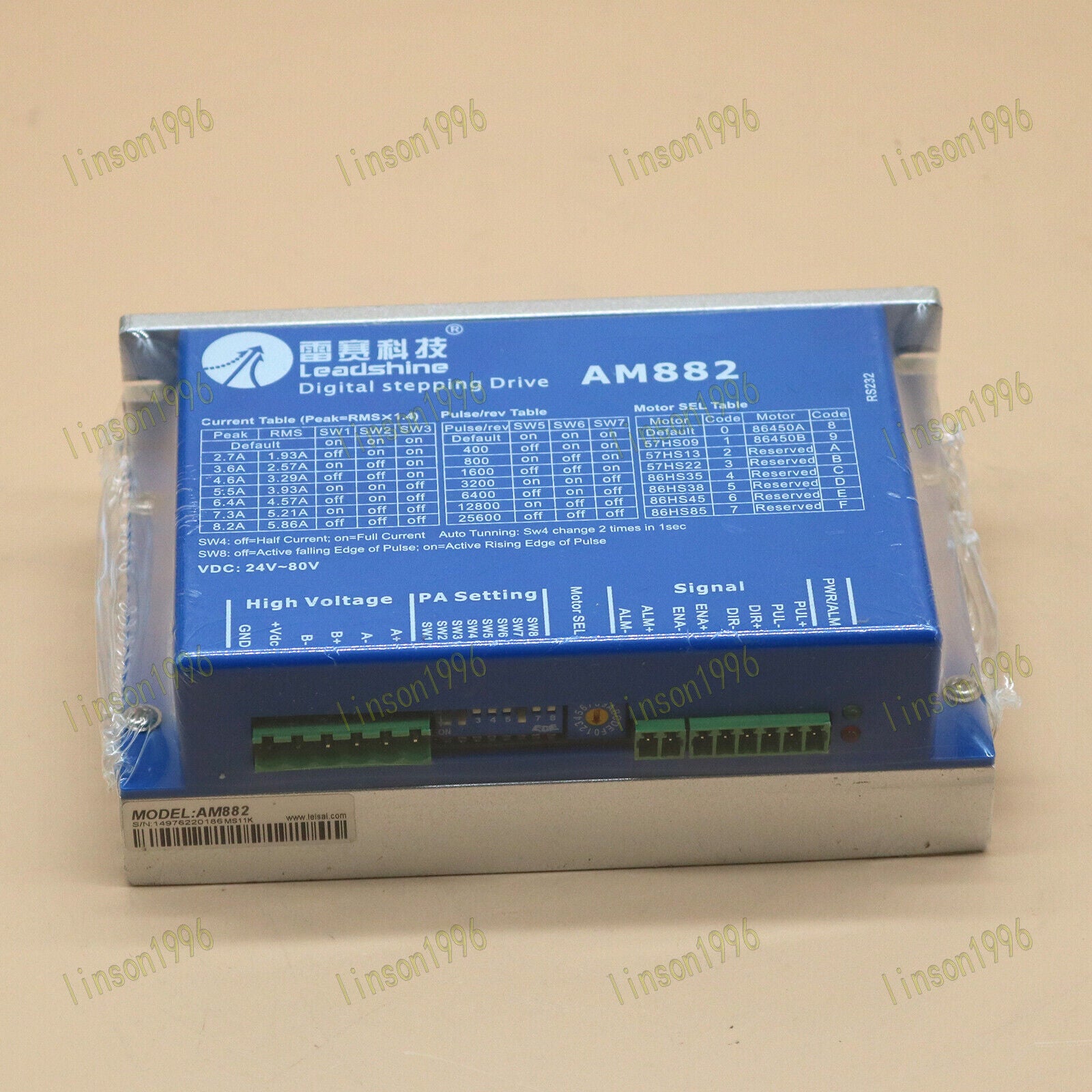 1PC Stepper Motor Driver 80V 8.2A with Sensorless Detection - LEADSHINE