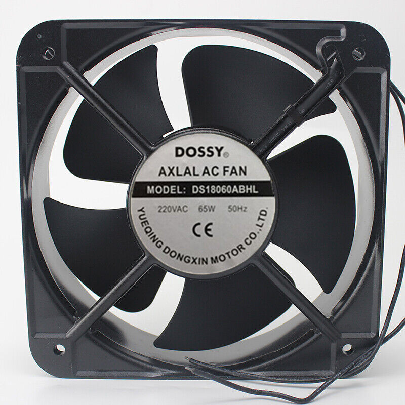 new DOSSY DS18060ABHL 220V 65W 18060 18CM Ball  Electric Box Cabinet Cooling Fan