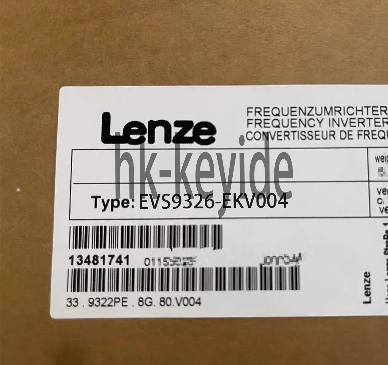 EVS9326-EKV004 LENZE EVS9326EKV004 SERVO DRIVE INVERTER