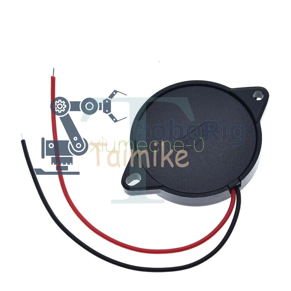 2PCS 30X5.5MM AT3040 Enclosed Piezo Passive Buzzer Element W/Wires