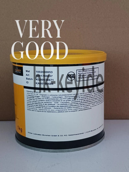 1PCS KLUBER Lubrication Klubertemp GR AR 555 Grease 1Kg ( 35.3 OZ)
