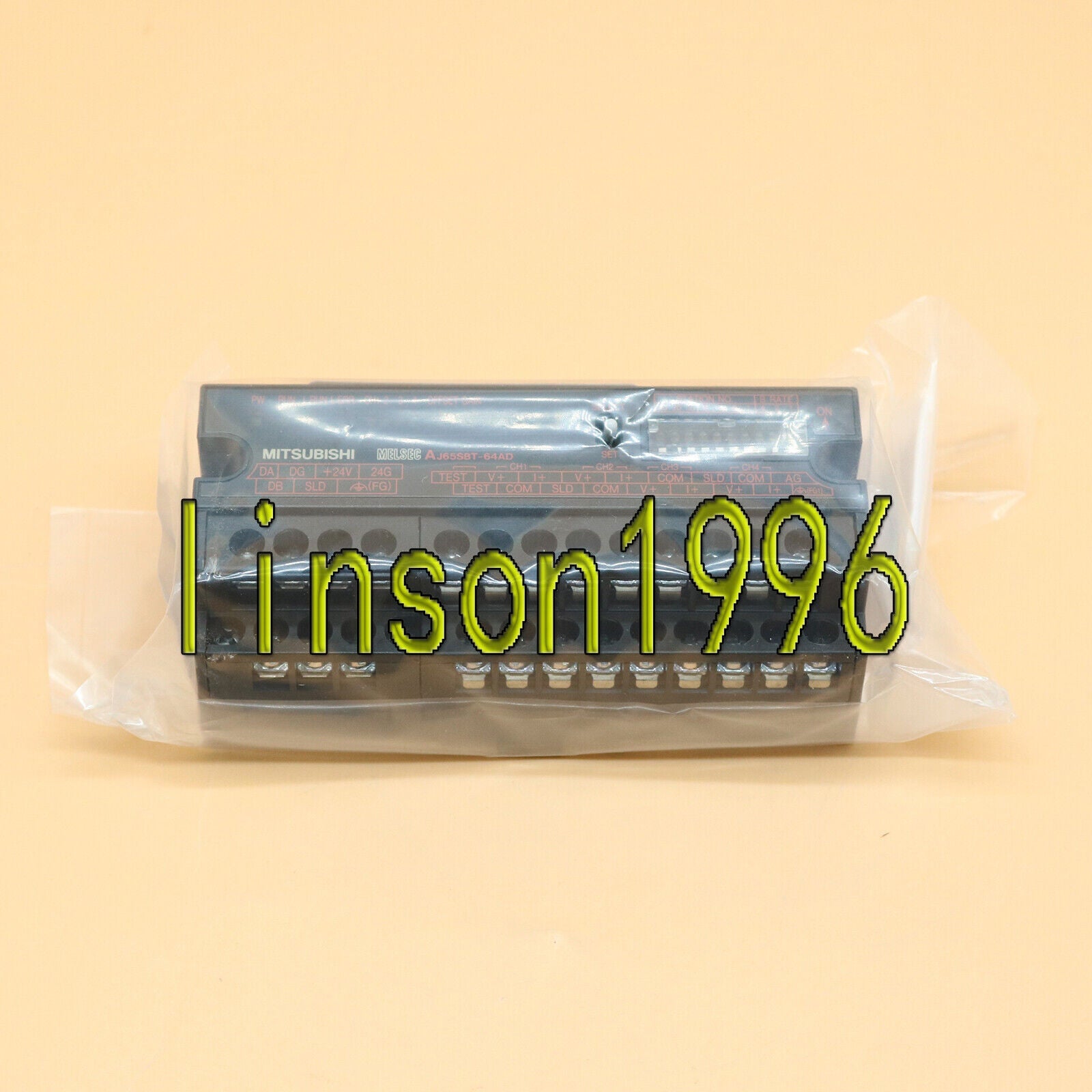 Mitsubishi 1PC Industrial Control System AJ65SBT-64AD - MITSUBISHI