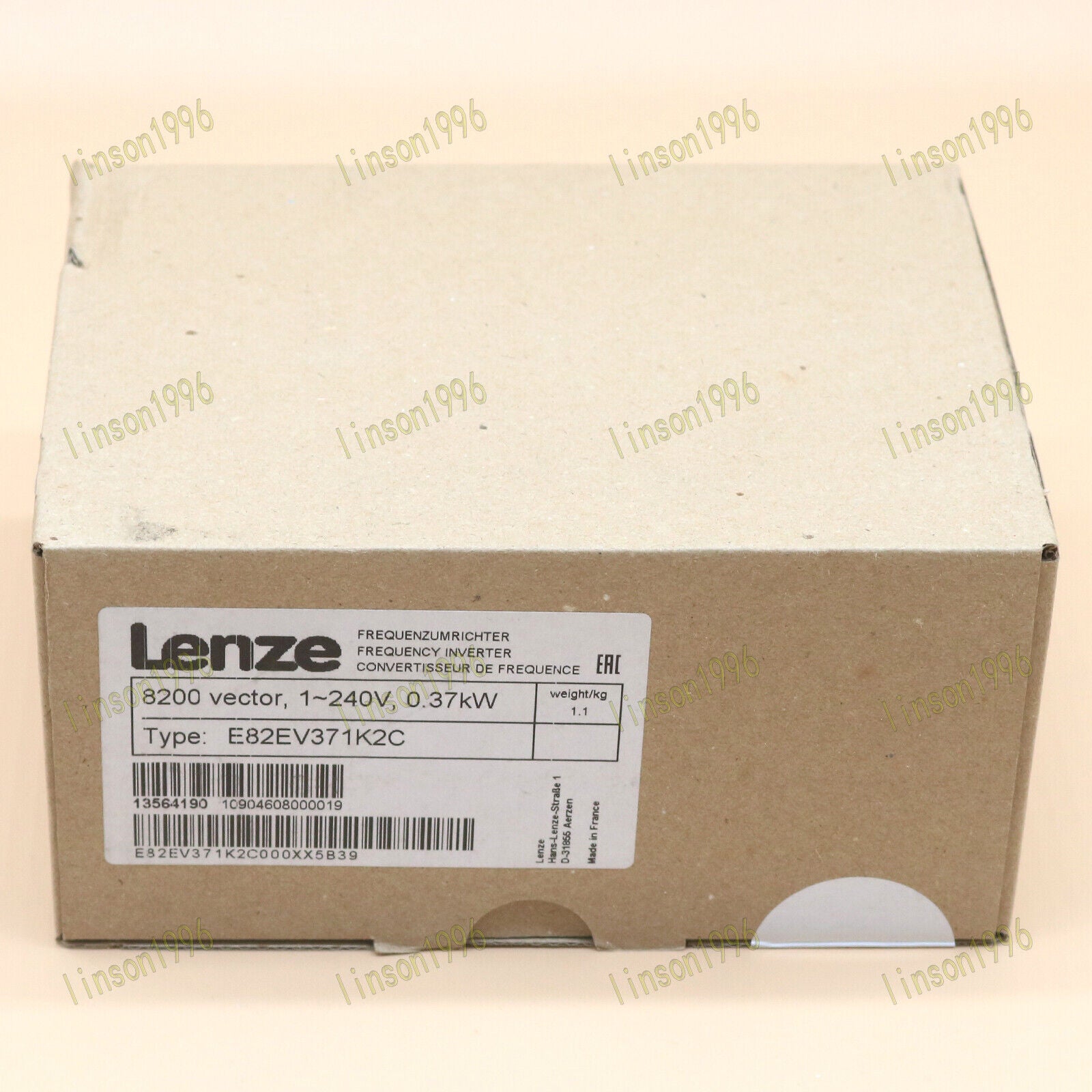 Lenze E82EV371K2C Servo Driver Inverter - LEONI