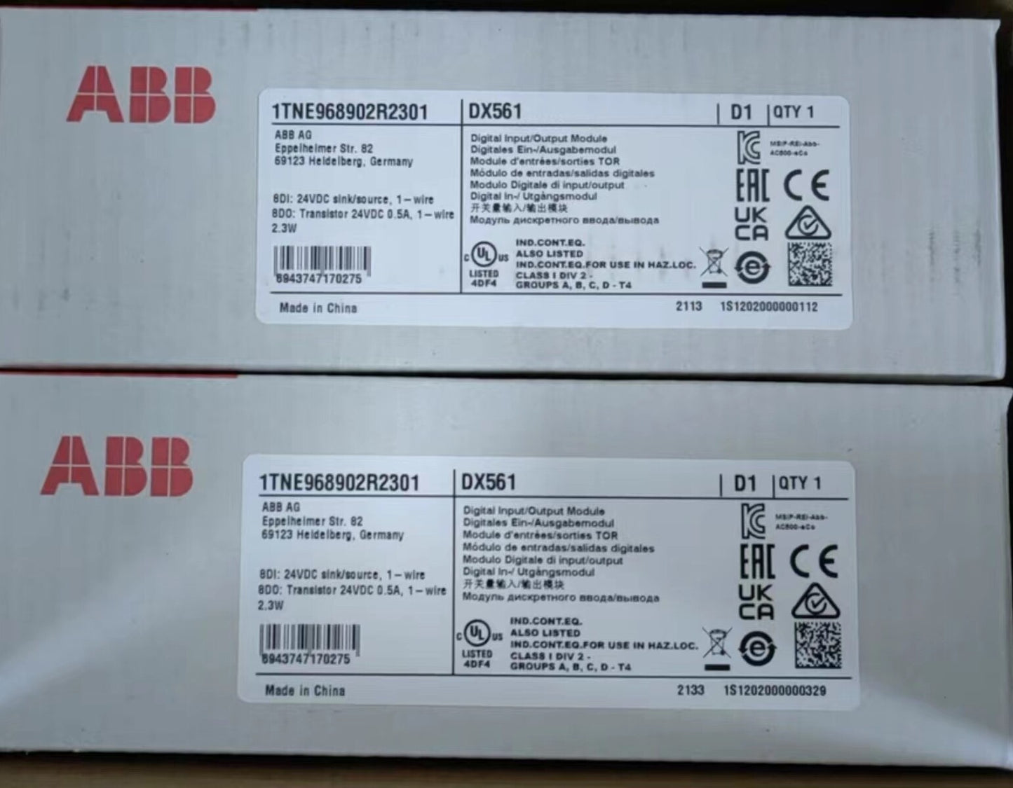 1pc ABB DX561 PLC controller module