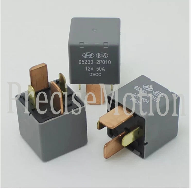 3PCS DC 4PIN Automotive Relays 12V 50A car relay