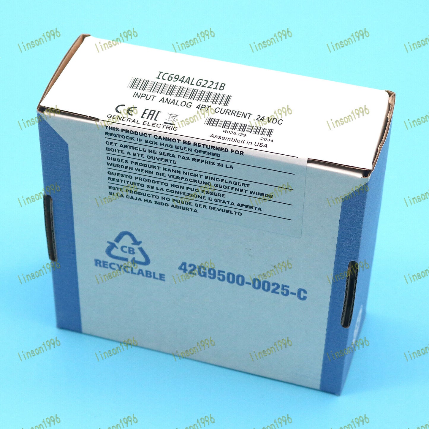 Fanuc IC694ALG221B Input Analog 4PT Current Sensor - FANUC
