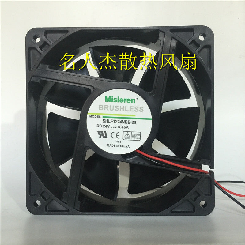 1pcs SHLF1224NBE-39 24V 0.46A 12038 12cm 3-wire cooling fan