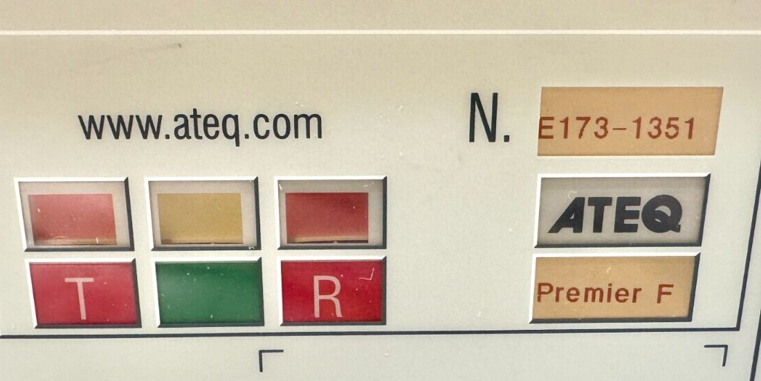 used Ateq E173-1351 Vacuum Tester - ATEQ