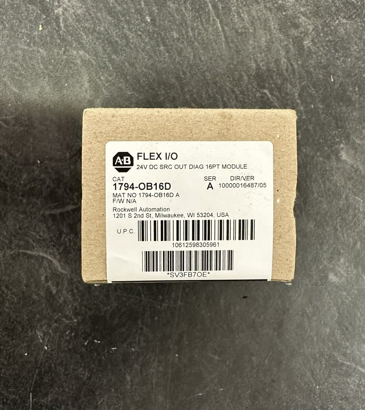 AB 1794-OB16D SER A Flex Source Output Module - FLEXSOURCE