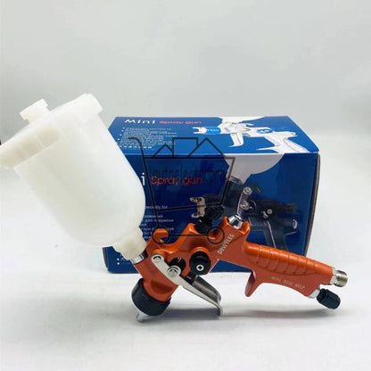 Black Mini931G Car Paint Spray Gun HVLP Repair Tool 0.5/0.8mm Nozzle 250mm Cup