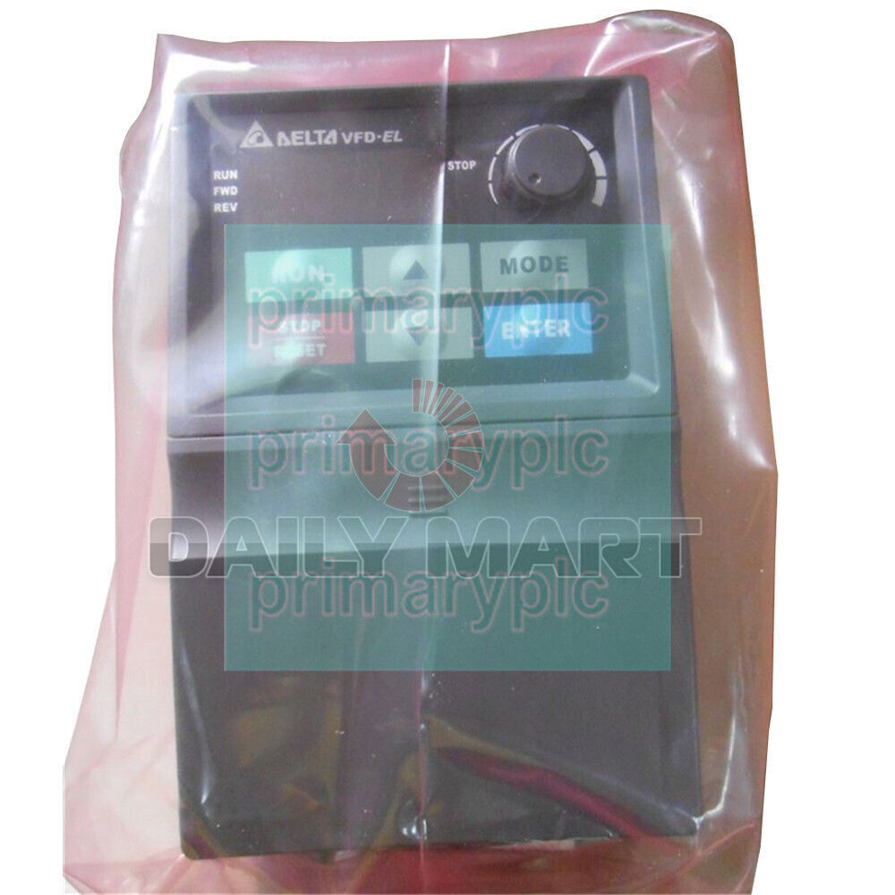 new Delta VFD022EL43A PLC Programmable 3Hp 460V Three Phase Input AC Micro Drive - DELTA