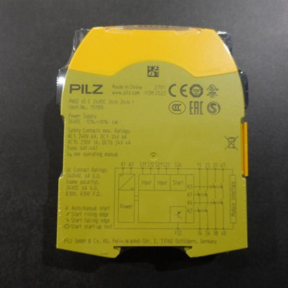 new For PILZ 751105 PNOZ s5 C 24VDC 2 2 t SAFTEY RELAY 1PC - PILZ