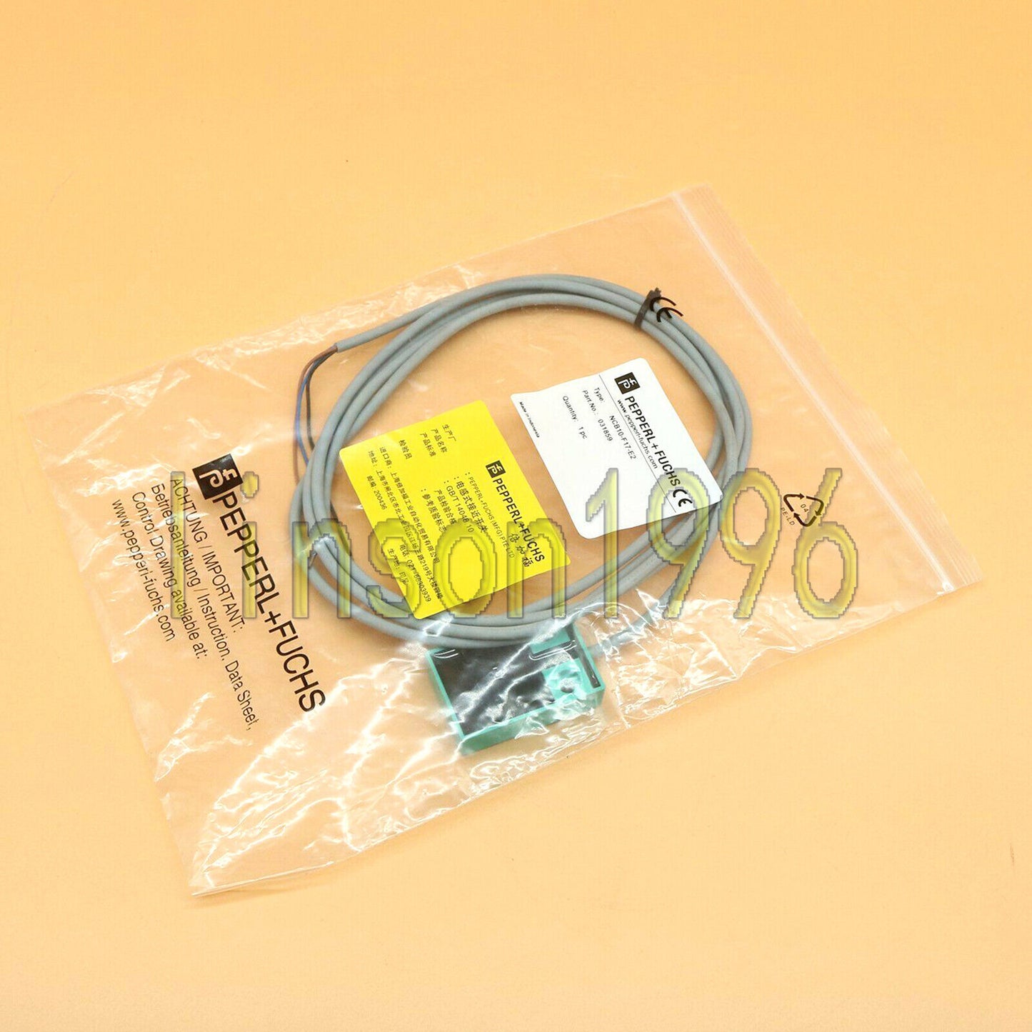 NCB10-F17-E2 Pepperl+Fuchs Inductive Sensor - PEPPERL+FUCHS