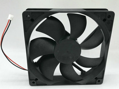 new 1x XQF Fan XQF12025VHBL DC 24V 0.5A 12025 12CM 2 Pin - HBL