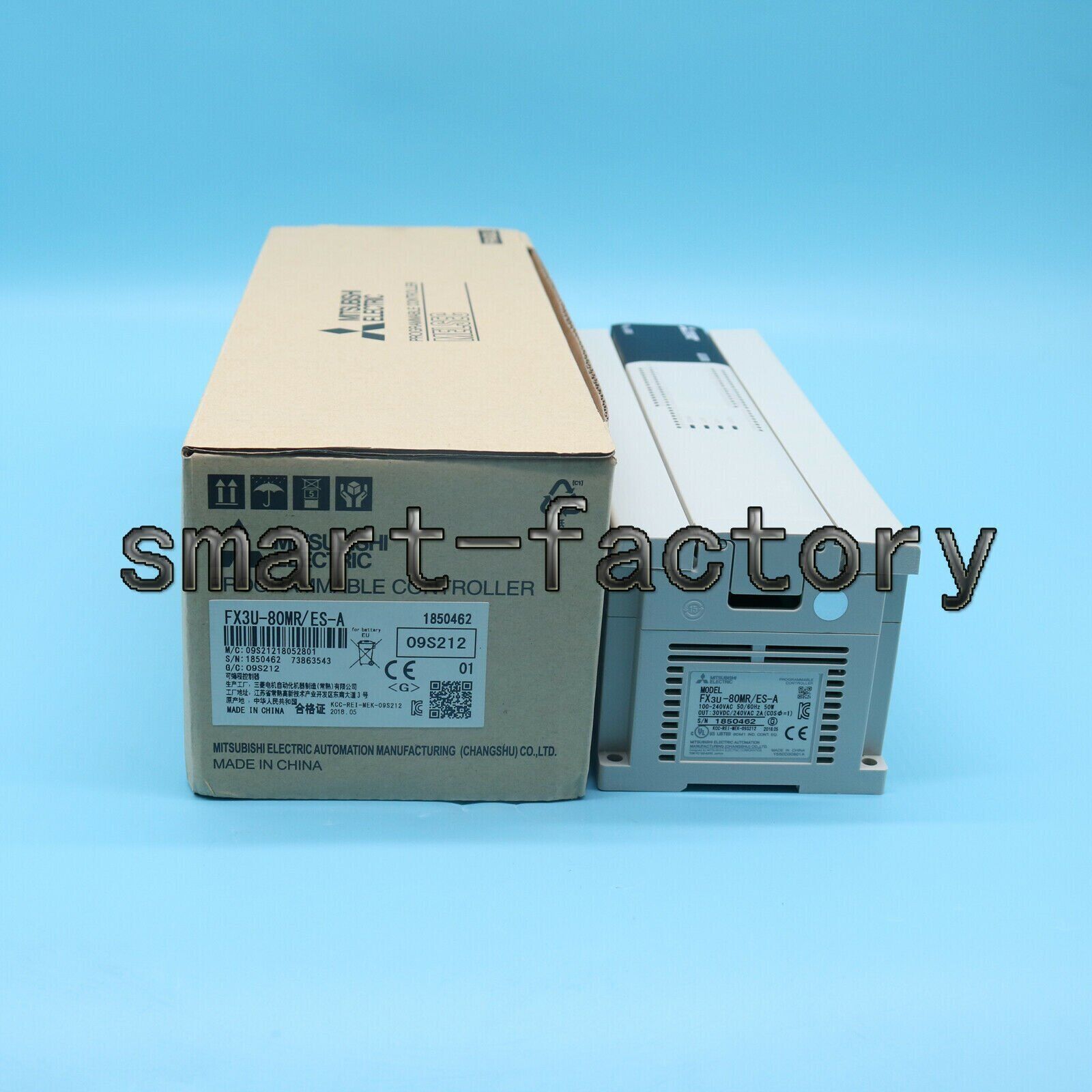 Mitsubishi FX3U-80MR/ES-A Programmable Logic Controller in box - MITSUBISHI