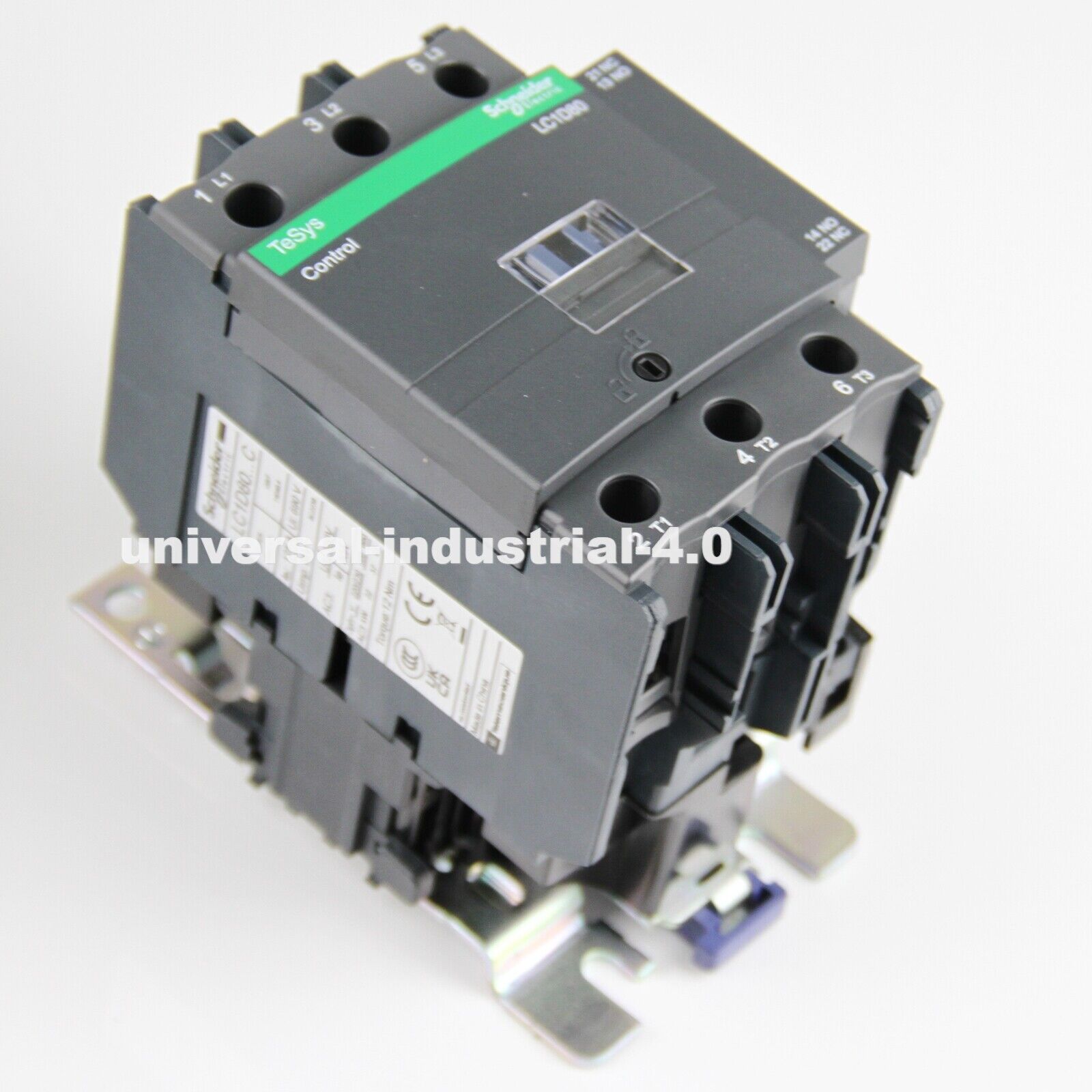 Schneider Electric TeSys LC1D80F7C NonReversing A.C. Contactor 3PST-NO - SCHNEIDER