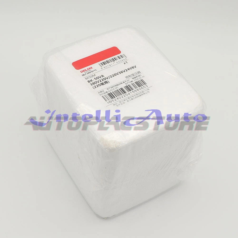 1PCs DELIXI Control Transformer BK-50VA 380V/220V to 220V/36V/24V/6V