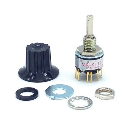 1PCS NKK Rotary Gear Switch MR-K112 24V for Electronic Handwheel - NKK