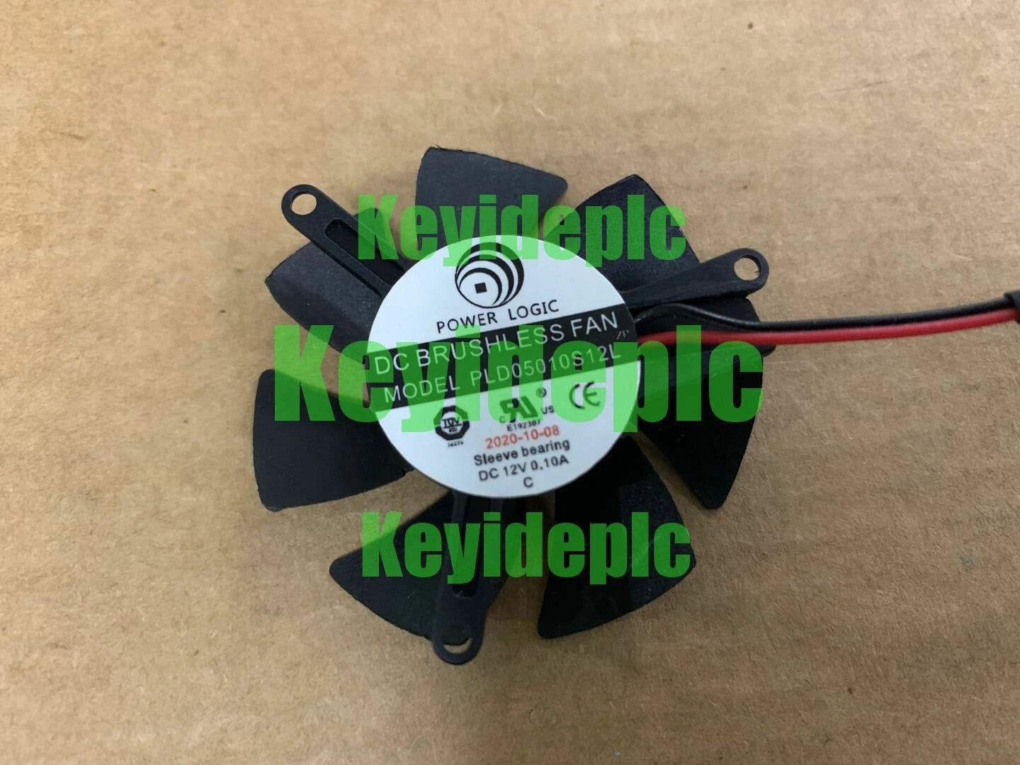 1X PLD05010S12L (DF0501012SEE2C T125010SL) 2 Pin 45mm Fan ATI nVIDIA Video Card