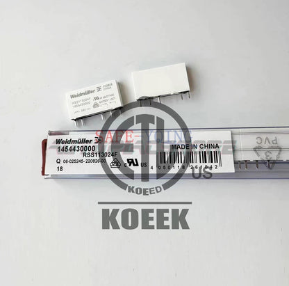 10pcs Weidmuller Relay RSS113024F 1454430000 #Ko