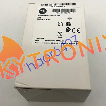 ! IN BOX AB 2080-SD-2GB Micro800 MicroSD Card 2GB 2080SD2GB