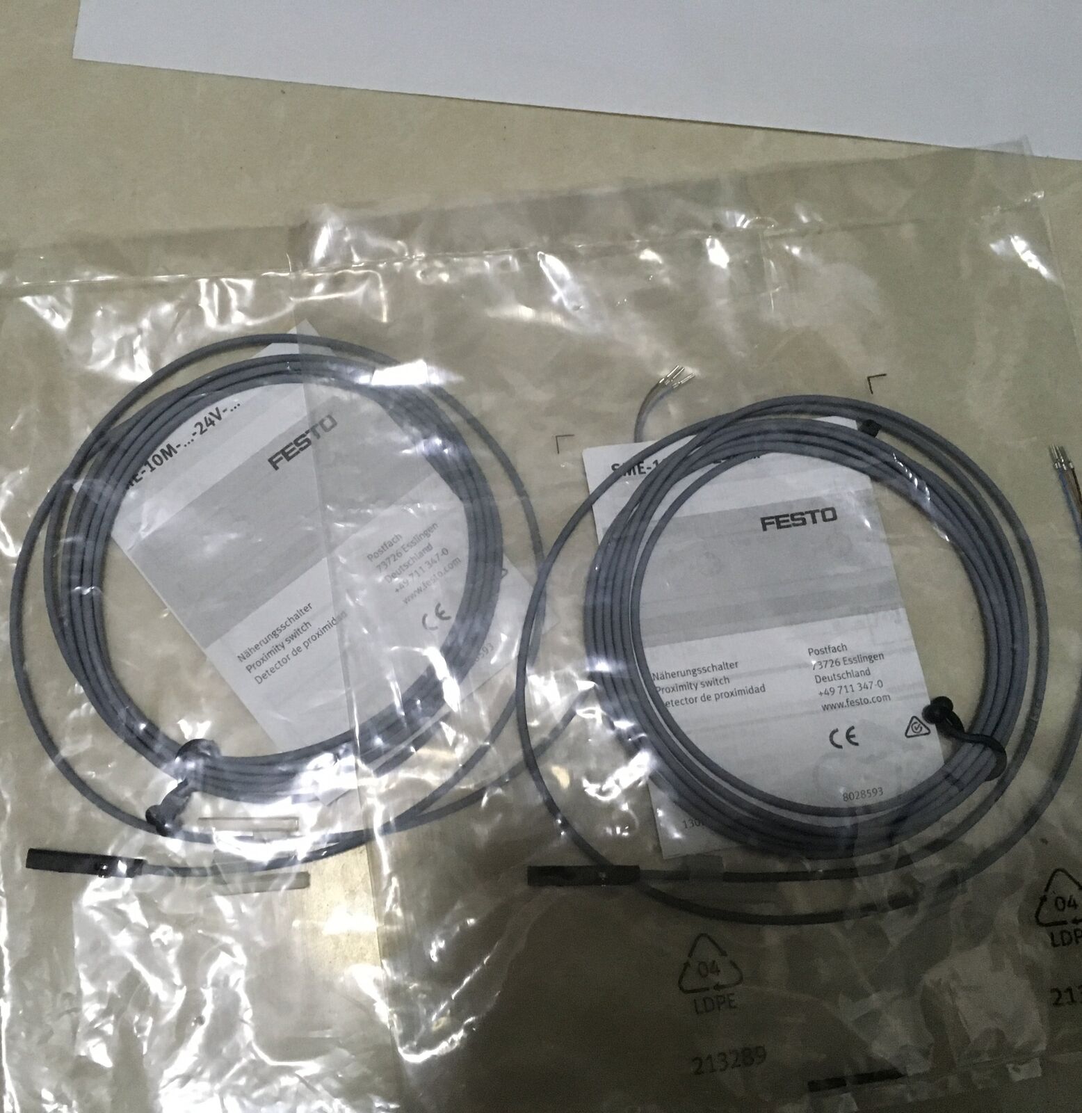 Festing Proximity Switch SME-10M-DS-24V-E-2.5L Fast - FESTING