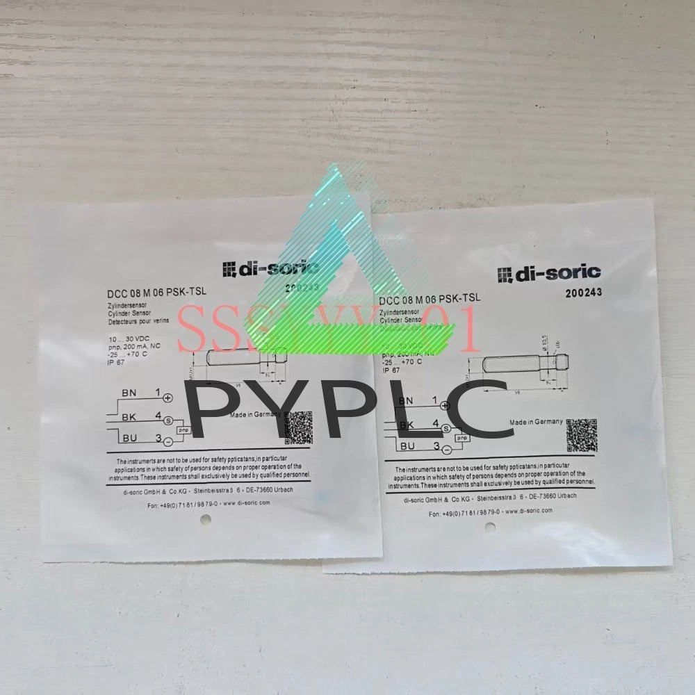 1Pcs FOR Di-soric Proximity Sensor DCC 08 M 06 PSK-TSL Freight Free