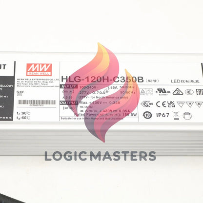 Mean Well HLG-120H-C350B AC-DC Single Output LED Driver 1PCS