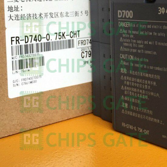 new 1PCS IN BOX Mitsubishi FR-D740-0.75-CHT Fast Ship - MITSUBISHI
