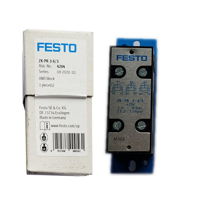 new 1 PCS IN BOX FESTO Mechanical valve 4204 ZK-PK-3-6/3 - FESTO