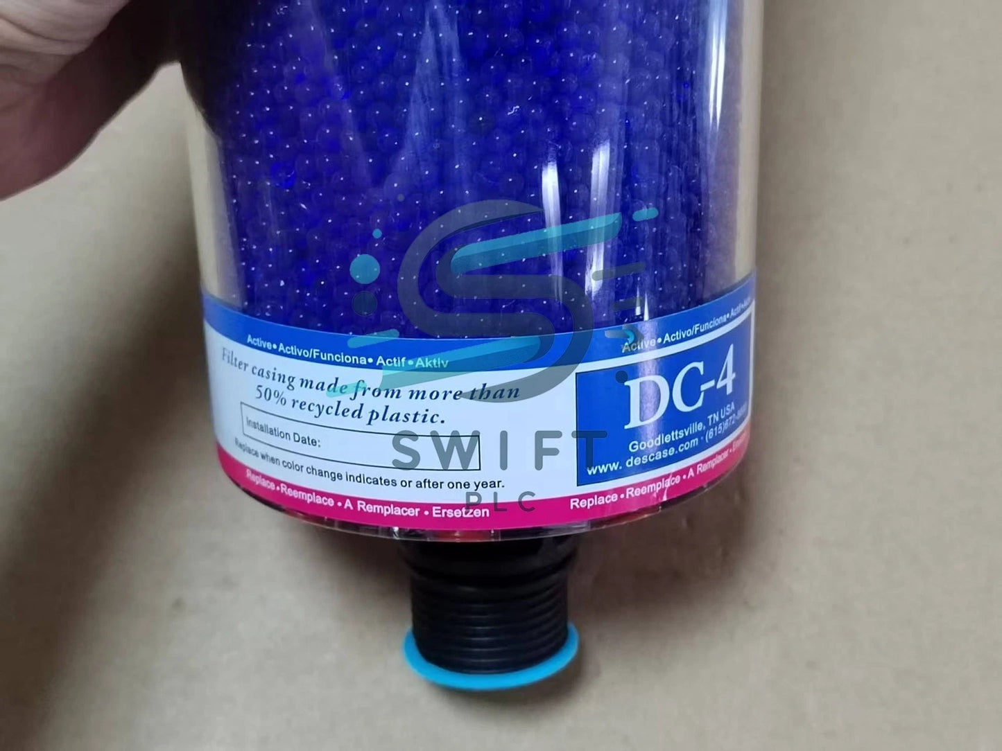 QTY:1 FOR DC-4 Des-Case Desiccant Breather