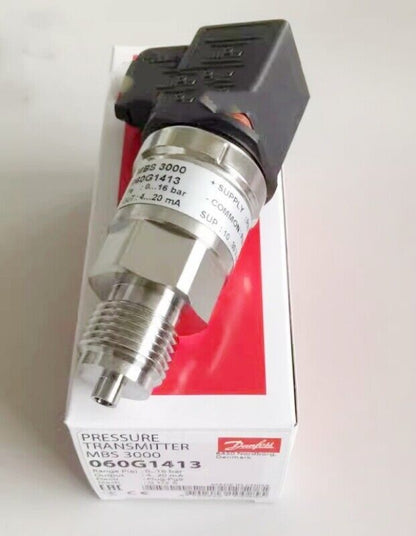 new 1pcs Danfoss Pressure Transmitter Sensor MBS3000 060G1413 0-16bar - DANFOSS