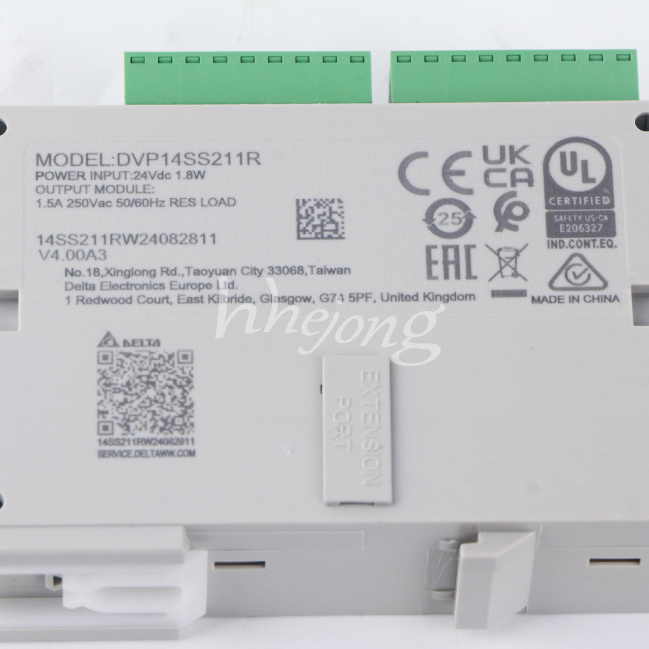 Delta DVP14SS211R programmable controller - DELTA