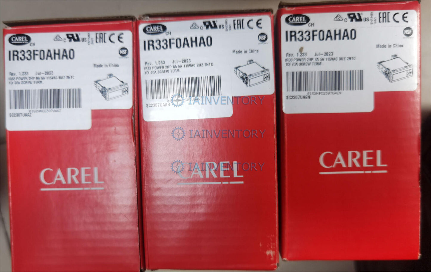 CAREL IR33F0AHA0 temperature controller - CAREL