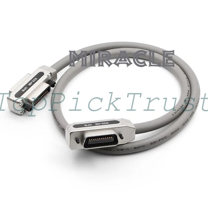 1PC 0.5M/1M/1.5M/3M/5M IEEE488 Data line Transmission line GPIB line GBIP Cable