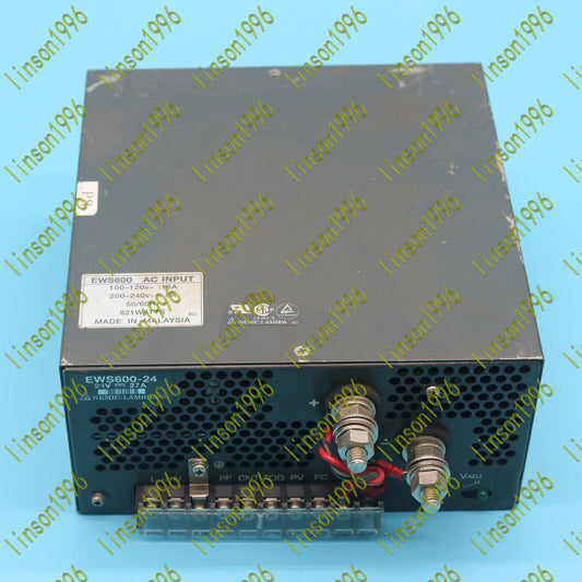 1PCS NEMIC-LAMBDA EWS600-24 24V27A Switching Power Supply Tested - NEMIC-LAMBDA