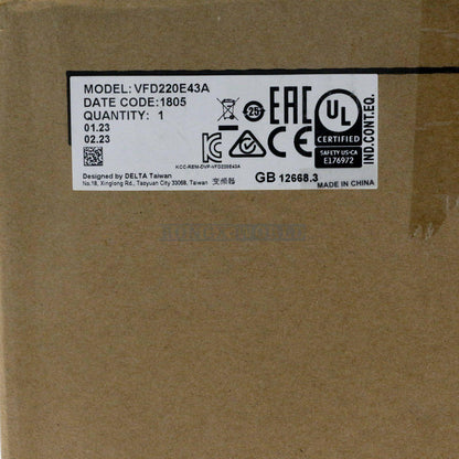 Delta VFD220E43A 22KW 380V VFD-E - DELTA