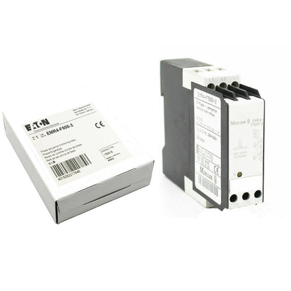 In Box Eaton Möller EMR4-F500-2 Phase Sequence Monitoring Relay with 500A Capacity and 60Hz Frequency - EATON MÖLLER