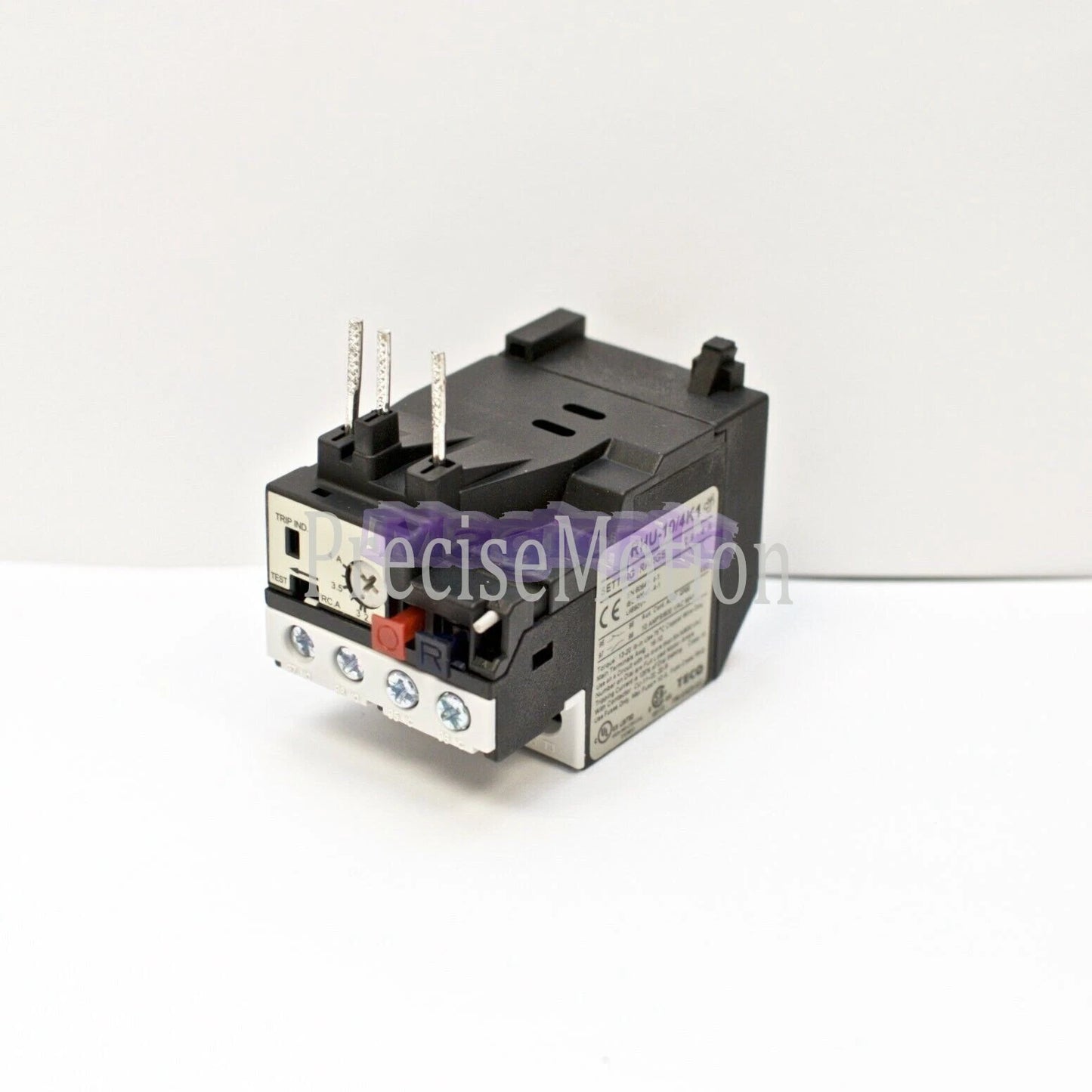 TECO RHU-10/4K1 thermal overload relay, Amp range: 2.9 ~ 4A