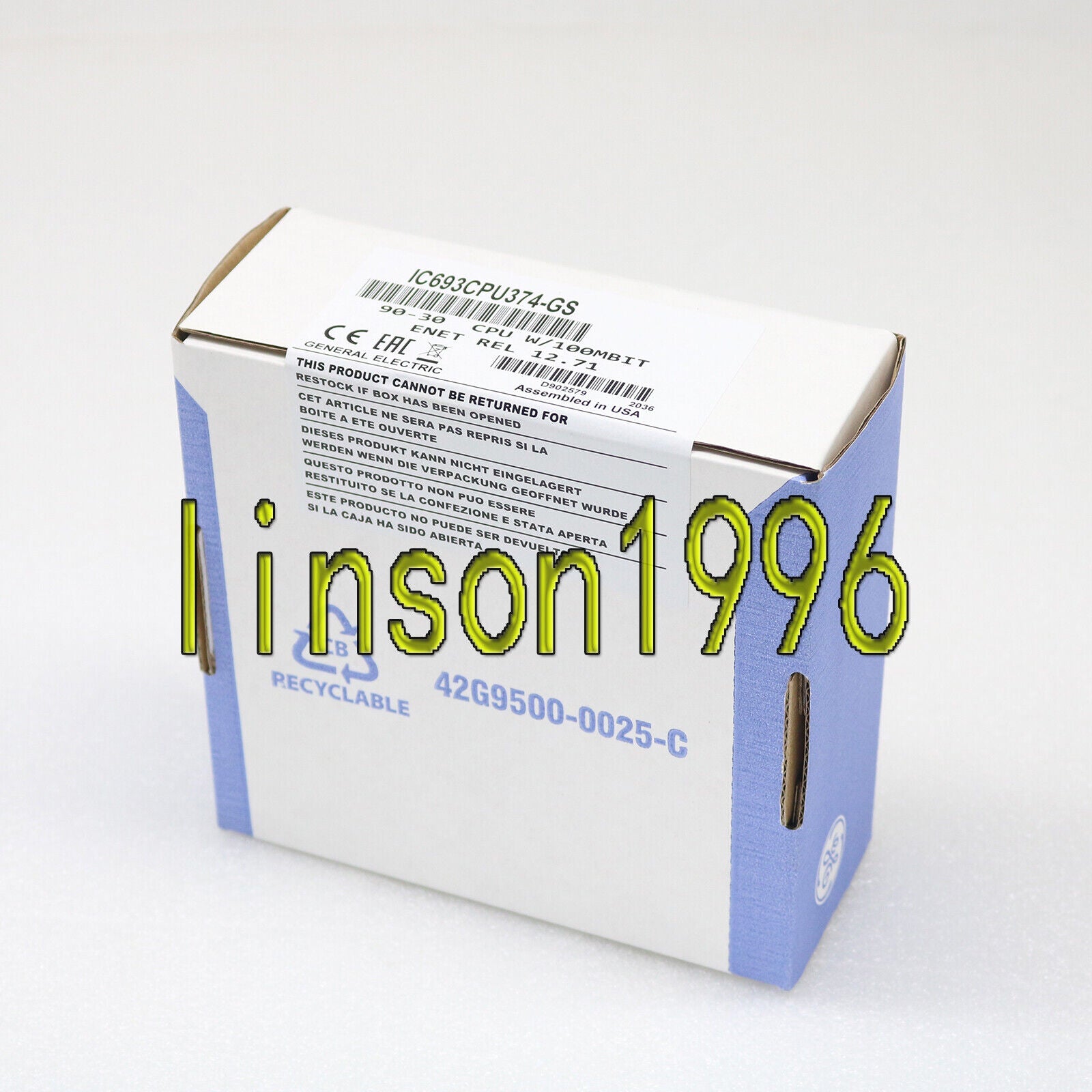 New Fanuc IC693CPU374-GS 1-Year Replacement Part - FANUC