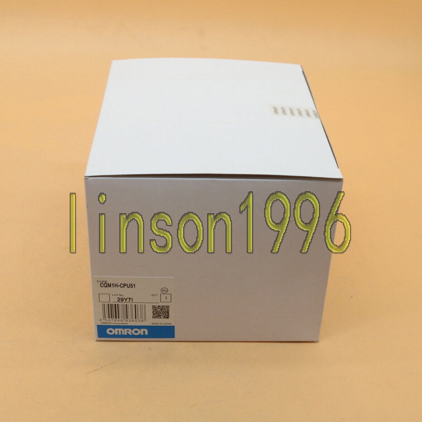 Omron PLC CPU Unit CQM1H-CPU51 CQM1HCPU51 IN BOX 1 year - OMRON