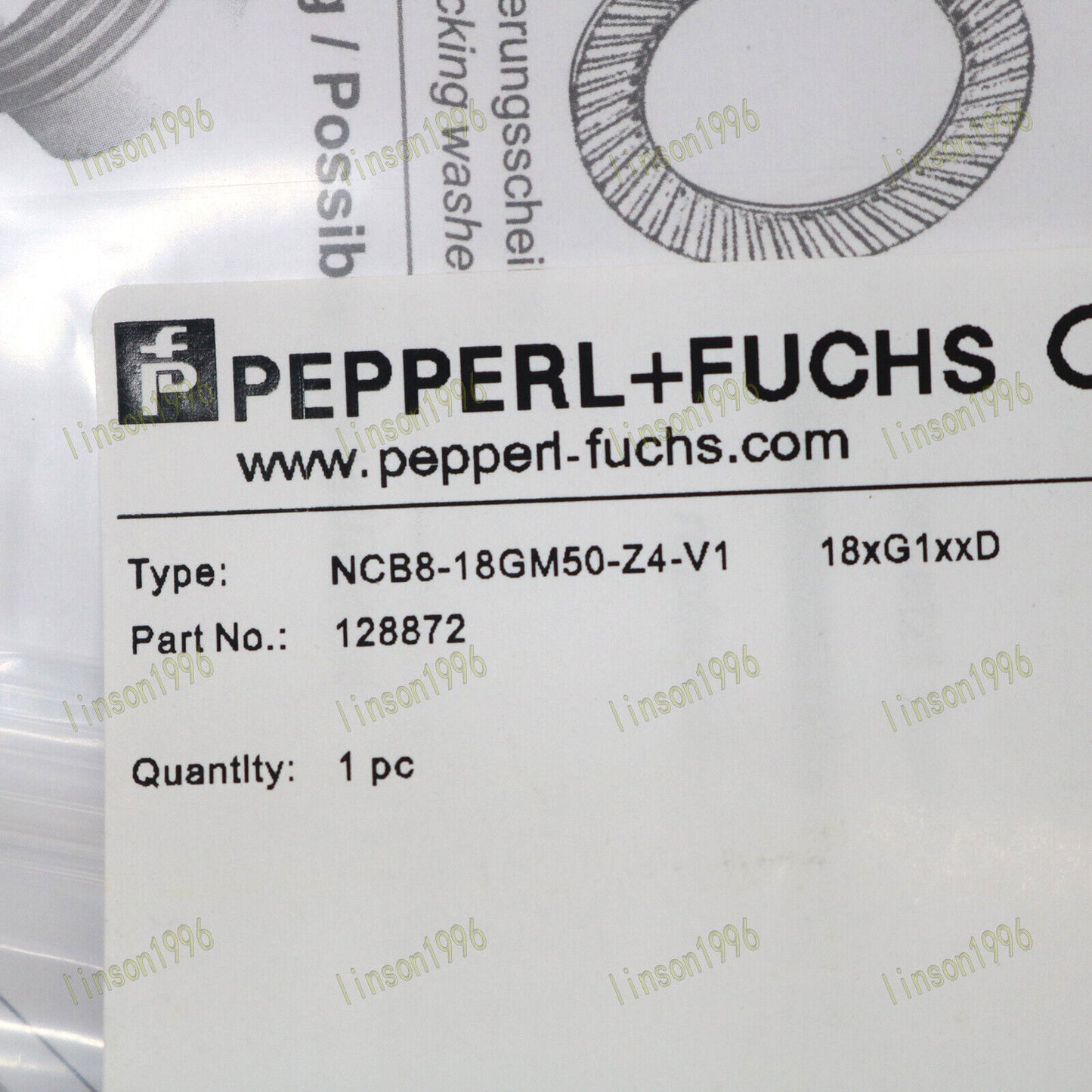 1PC Pepperl+Fuchs Proximity Sensor NCB8-18GM50-Z4-V1 - PEPPERL+FUCHS