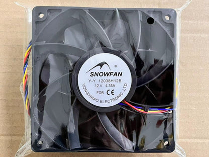 new SNOWFAN Y-Y12038H12B 12cm 12038 12v 4.35A Ant Violent Cooling Fan 6000rpm