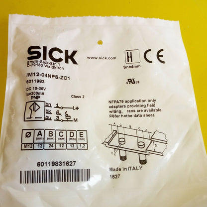 1PC Proximity Switch IM12-04NPS-ZC1 - SICK