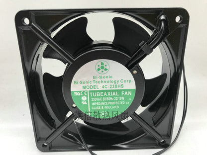 BI-SONIC 120x120mm 22W Cooling Fan - 120*120*38MM 22/19W 2W 230V - BI-SONIC