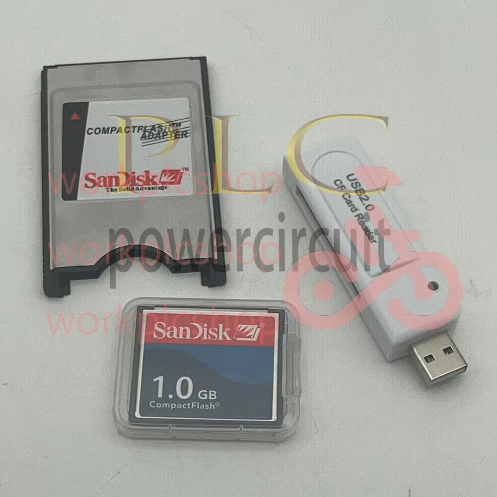 128MB/256/512/1G/2G CNC CF Compact Flash card+CF-PCMCIA Adapter+SSK reader FANUC