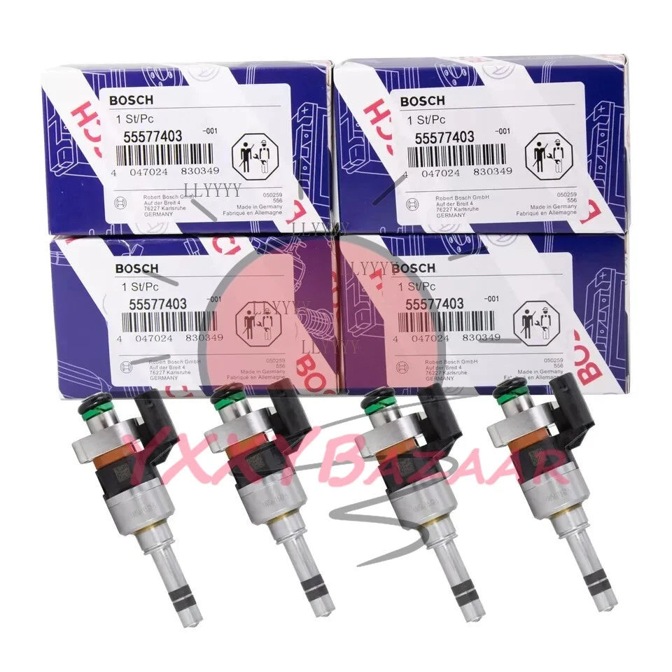 4x Fuel Injectors For 2017-2019 GMC Chevrolet Cruze Malibu 1.4L 1.5L L4 55577403