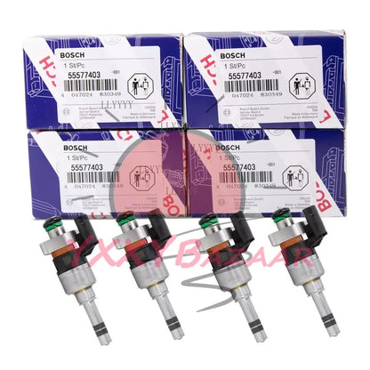 4x Fuel Injectors For 2017-2019 GMC Chevrolet Cruze Malibu 1.4L 1.5L L4 55577403