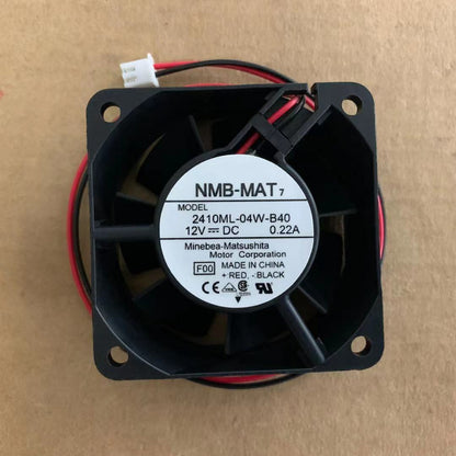 new 1pc NMB 2410ML-04W-B40 fan 12V 0.22A 2pin